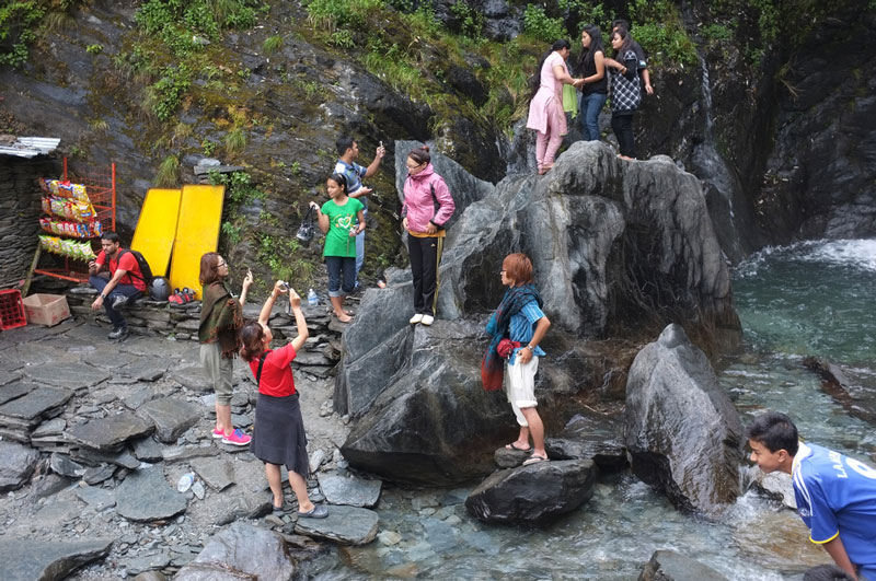 Bhagsu Waterfall Mcleodganj