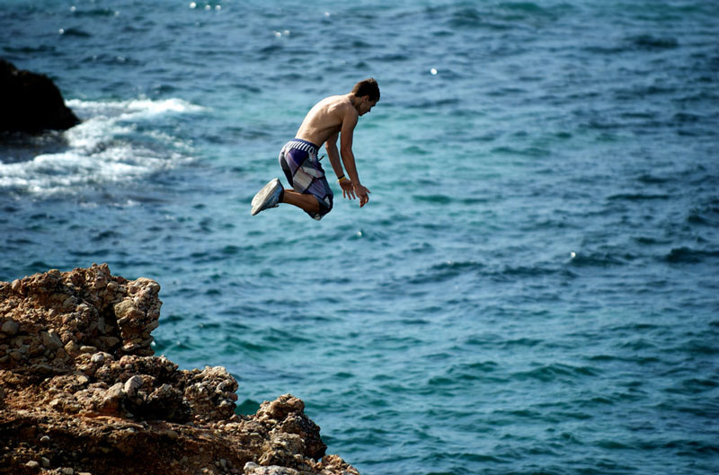 Cliff Jumping