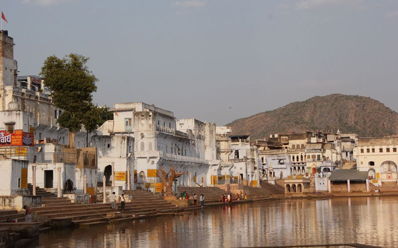 Ghats At Pushkar Lake