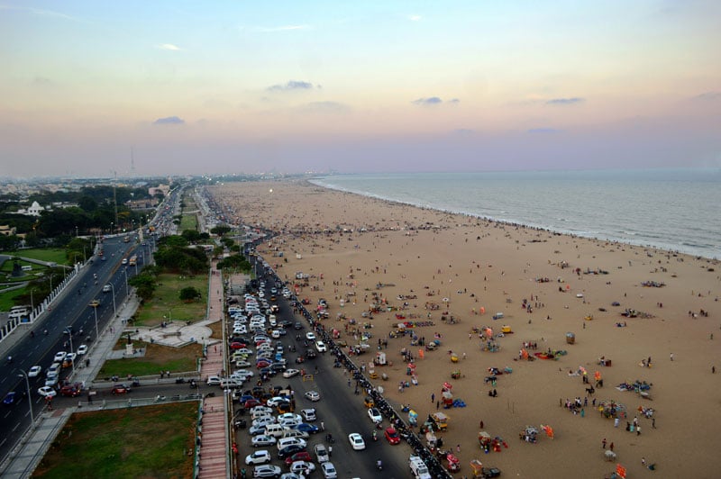 Marina Beach Chennai