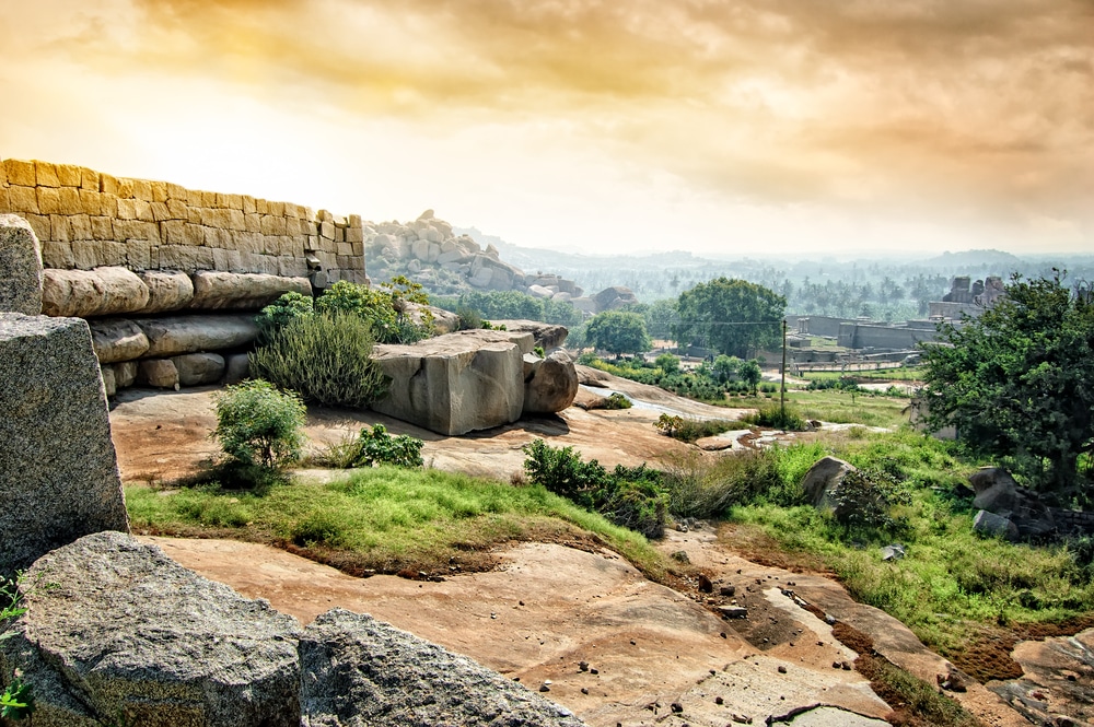 Ruins Of Hampi Karnataka